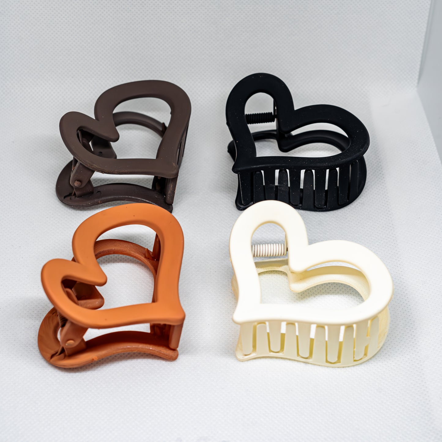 Heart Hair Clips