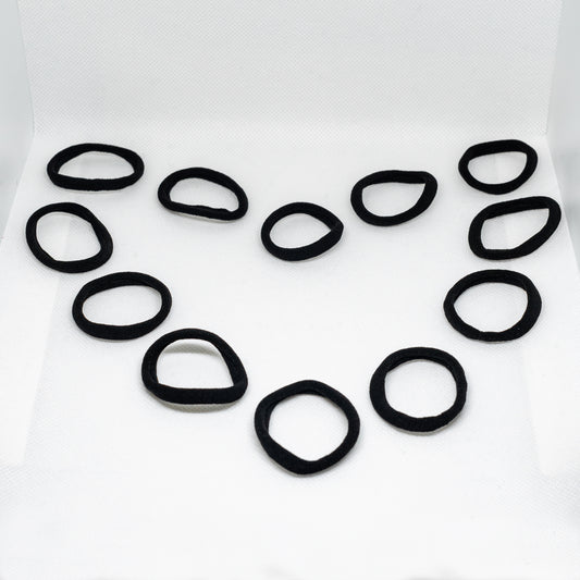 Black Hair Ties