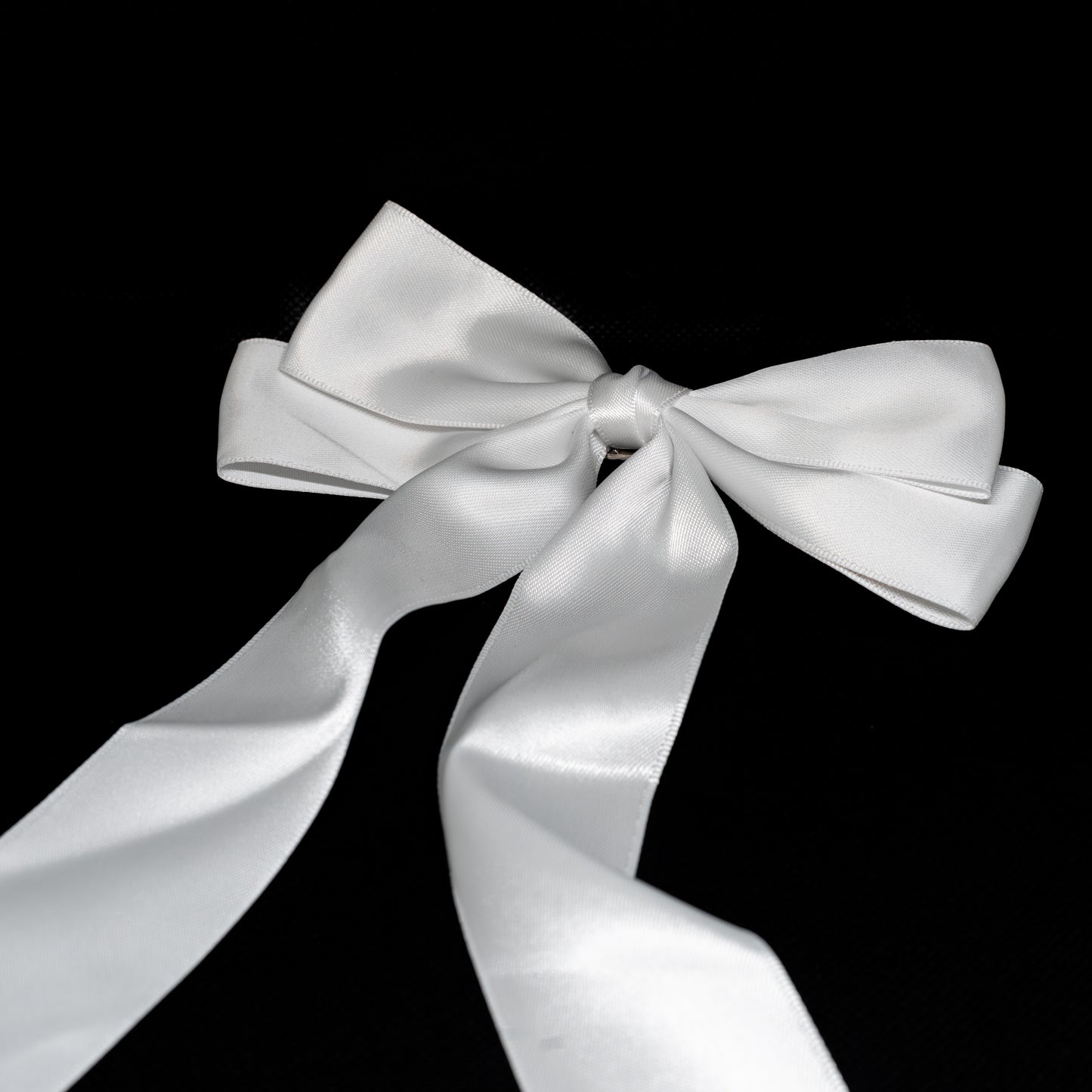 White Hair Bow
