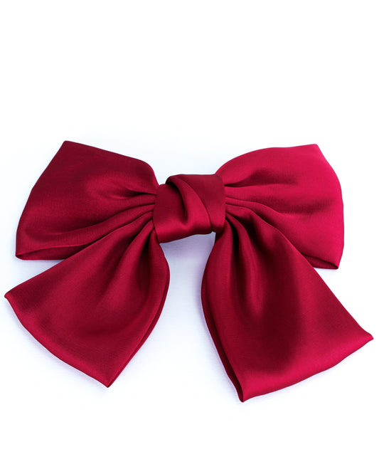 Red Satin Bow