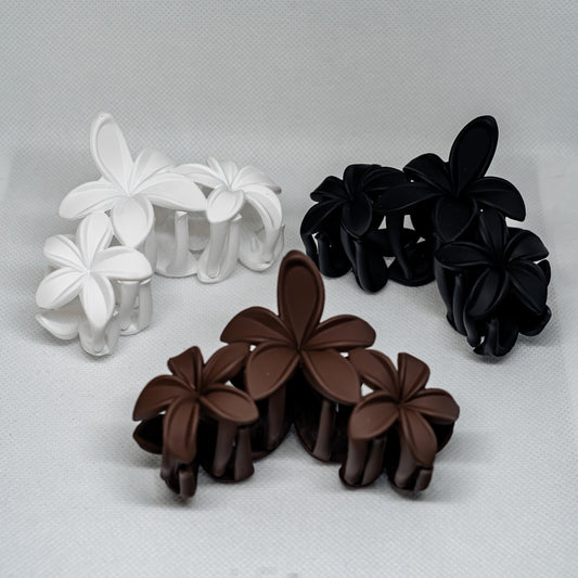 Triple Flower Hair Clip