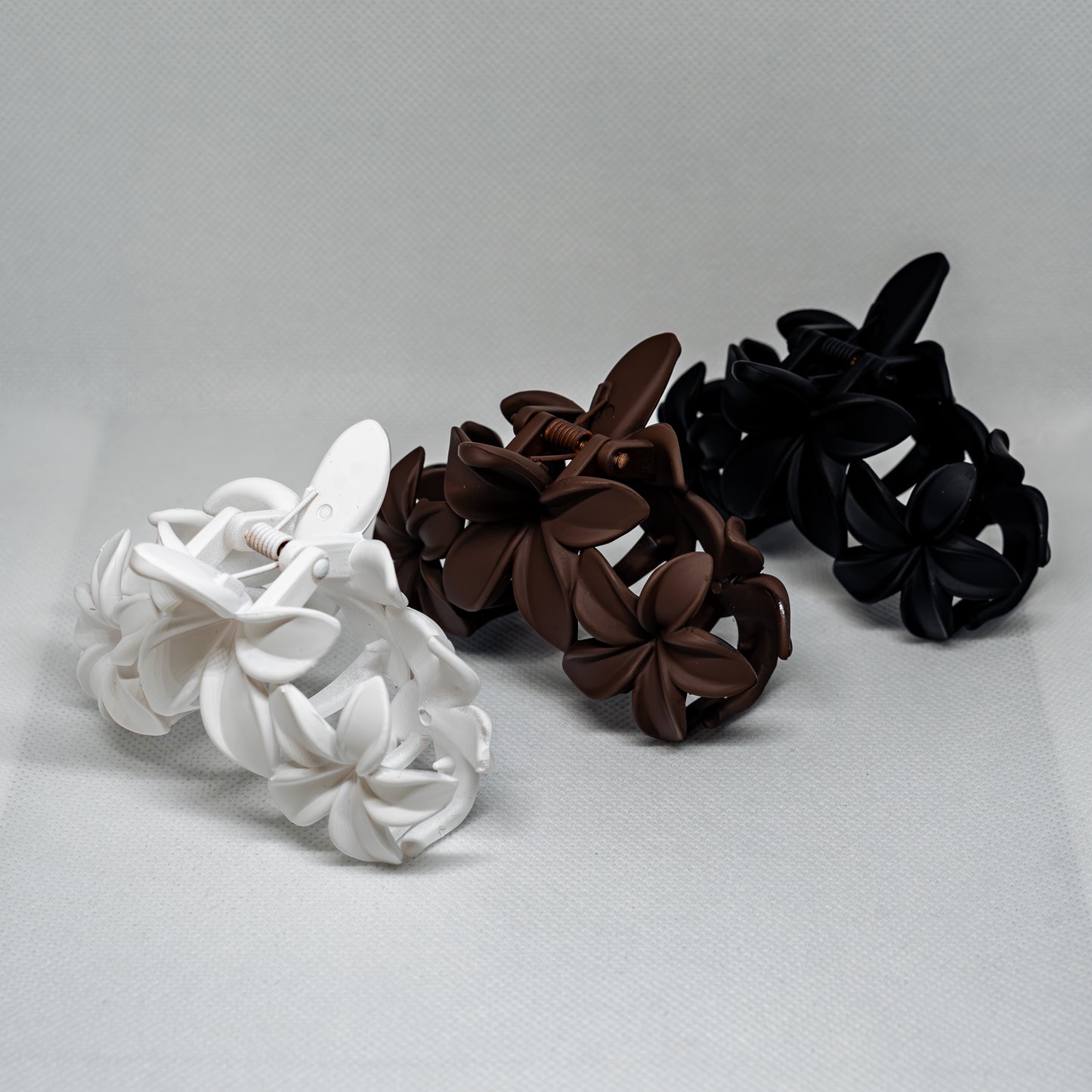 Triple Flower Hair Clip